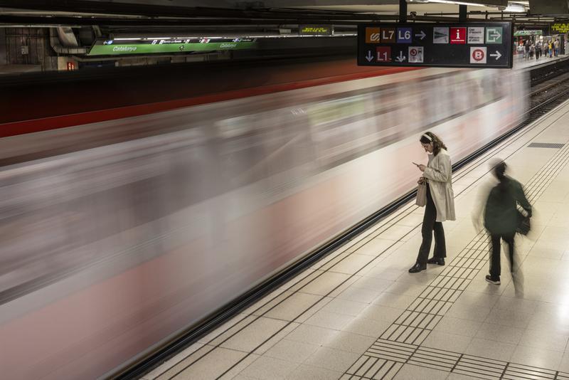 El metro de Barcelona encadena un nou mes amb rècord de passatgers