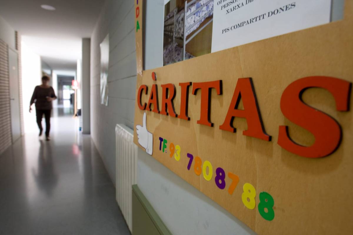 Gairebé la meitat de les persones ateses per Càritas Terrassa són infants i joves