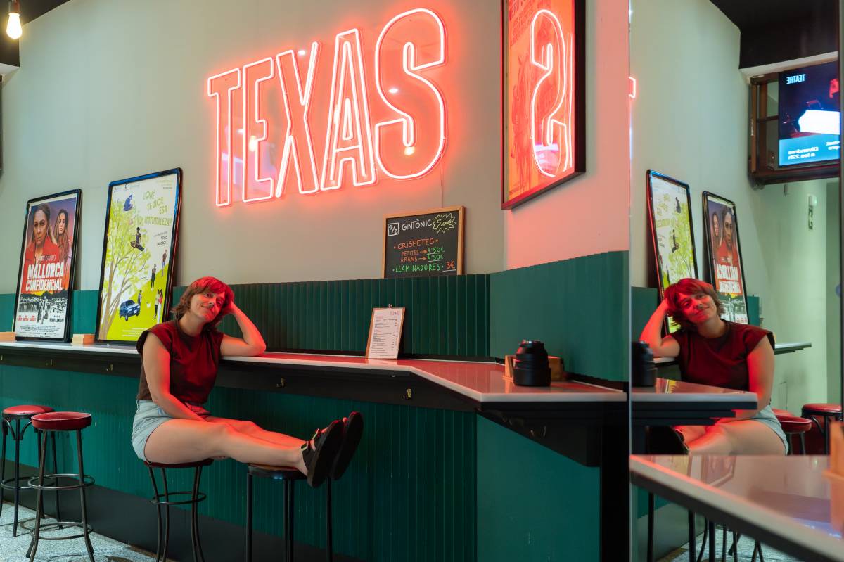 Maria Rodríguez, fotografiada a l'espai Texas - Ricard Novella