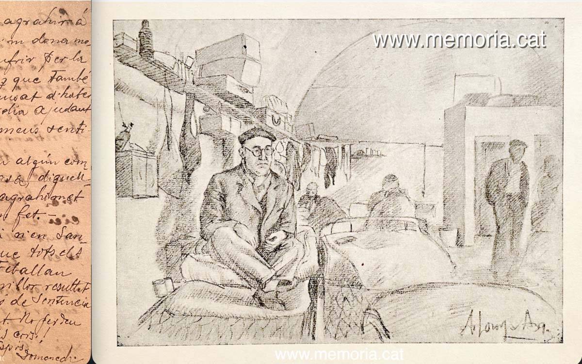 Surten a la llum una carta i un retrat inèdits del gerent dels Magatzems Jorba empresonat el 1938