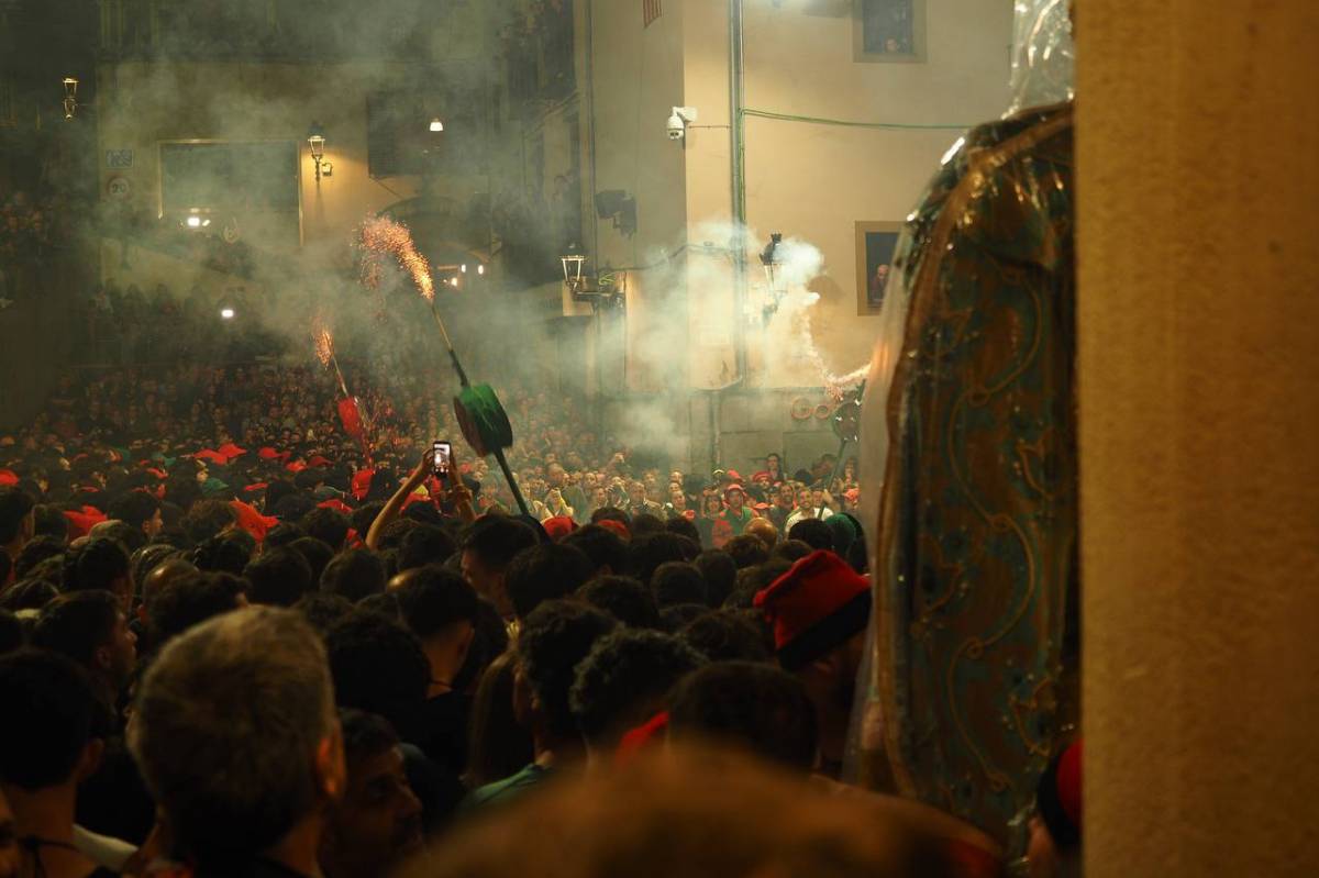Foc a la Patum de Berga. - Arnau Colomé