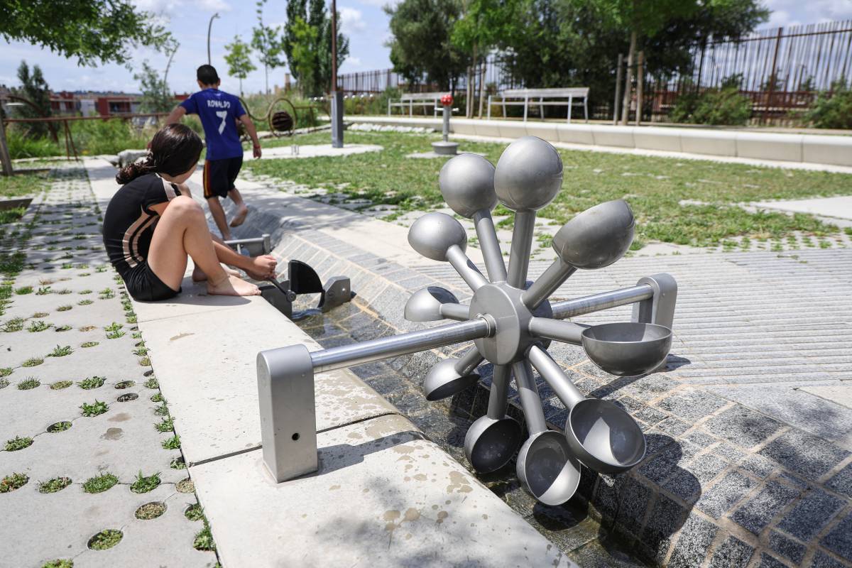 Torna l`activitat al parc de les Aigües