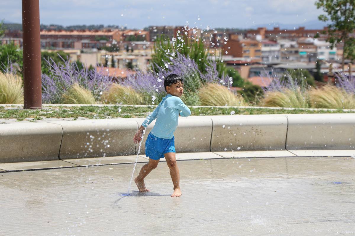 Torna l`activitat al parc de les Aigües