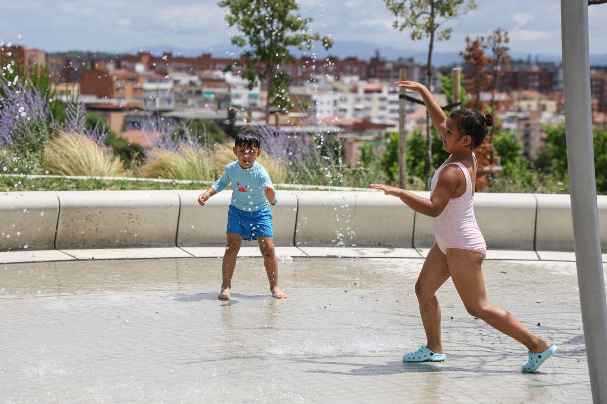 Torna l`activitat al parc de les Aigües