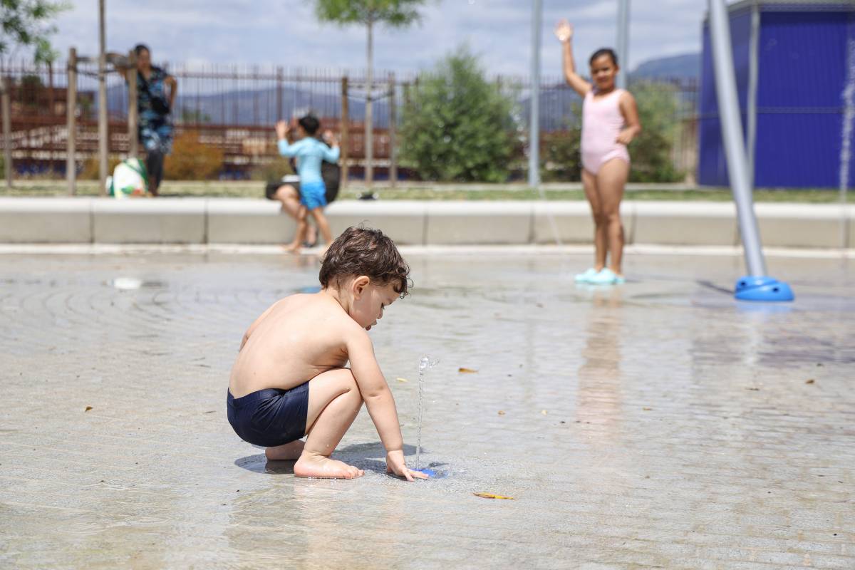 Torna l`activitat al parc de les Aigües