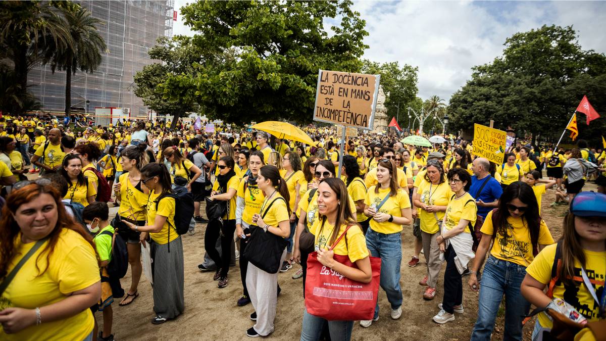 La vaga de docents dona el tret de sortida a un nou curs sense normalitat
