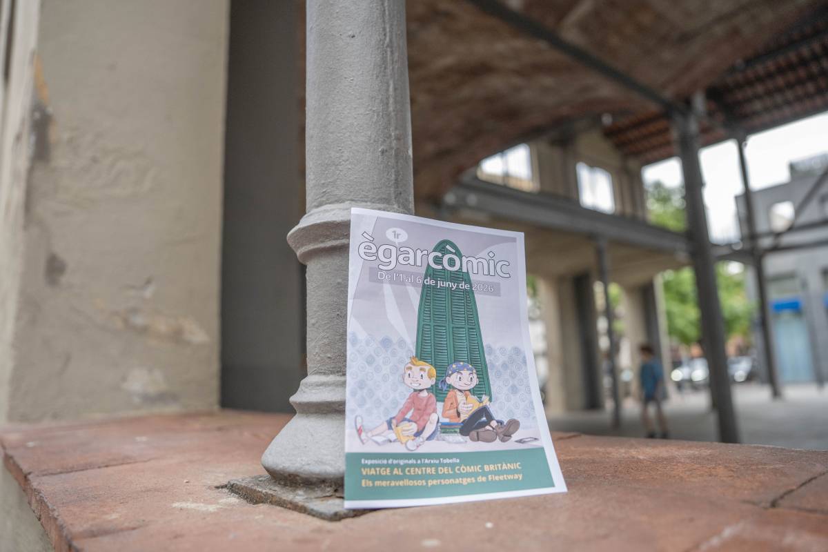 Tot preparat per a la primera Fira de Còmic de Terrassa