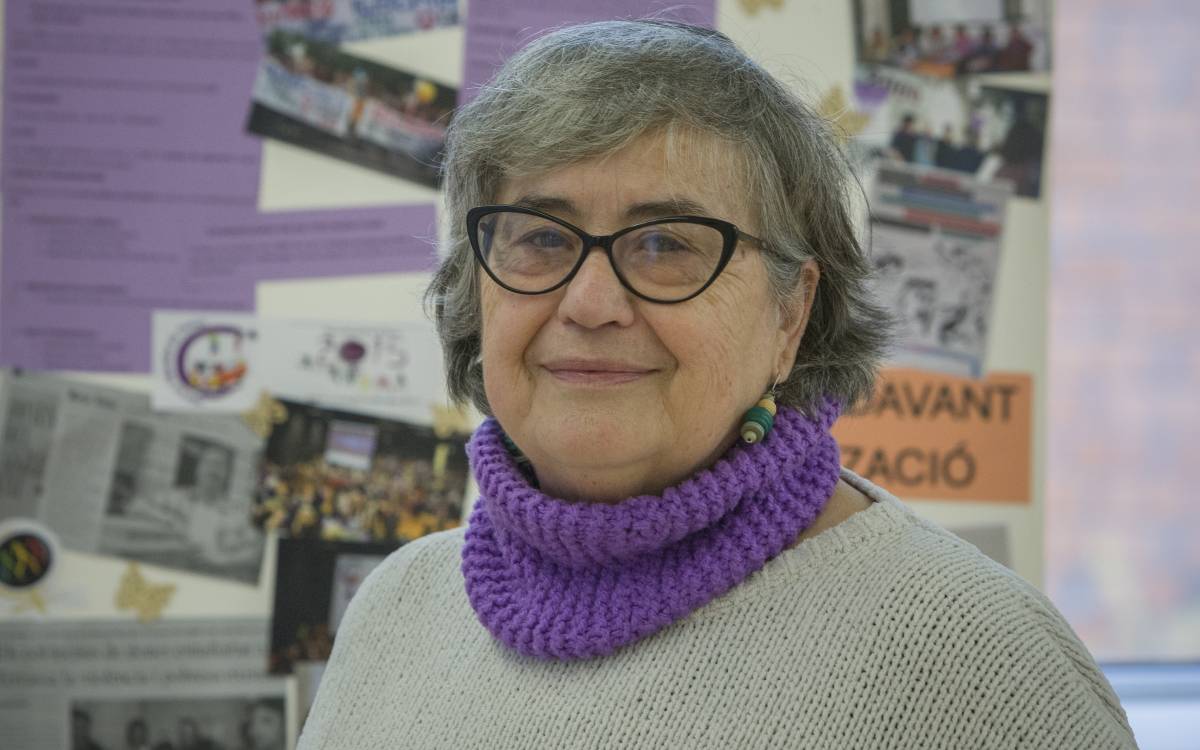 Mercè Gómez, referent feminista: “Ha d’haver-hi una capgrossa feminista en una ciutat feminista”