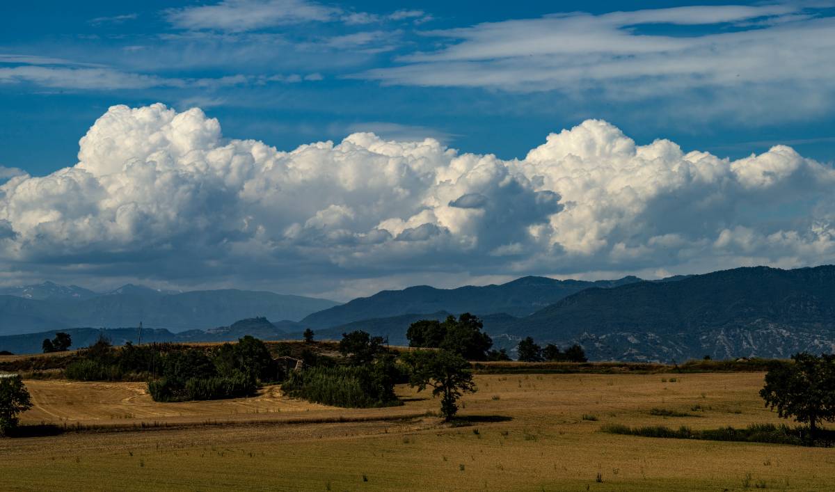 El temps d'aquest dilluns 8 de juny: augment de les temperatures i ruixats de tarda  