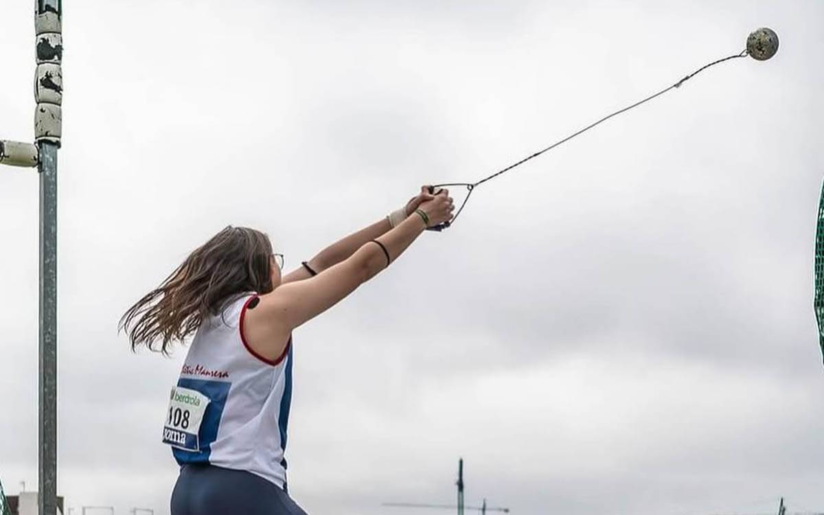 Mar Santanach bat el rècord absolut del Bages de martell amb 54,23 metres