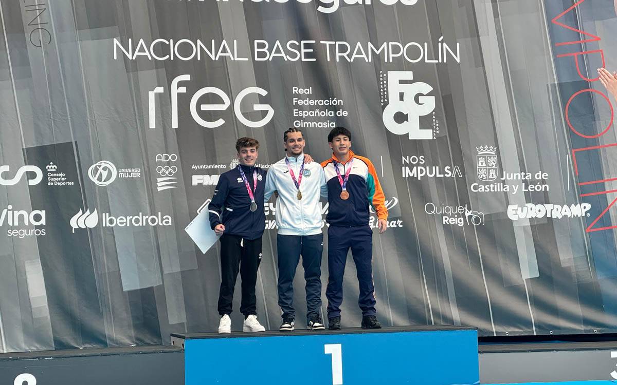 Robert Vilarasau repeteix subcampionat d'Espanya absolut de trampolí a Valladolid