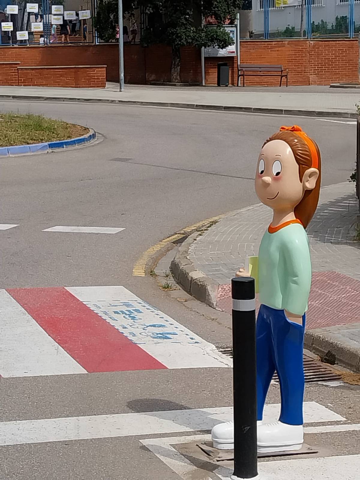 La curiosa iniciativa per conscienciar els conductors en entorns escolars a Sentmenat