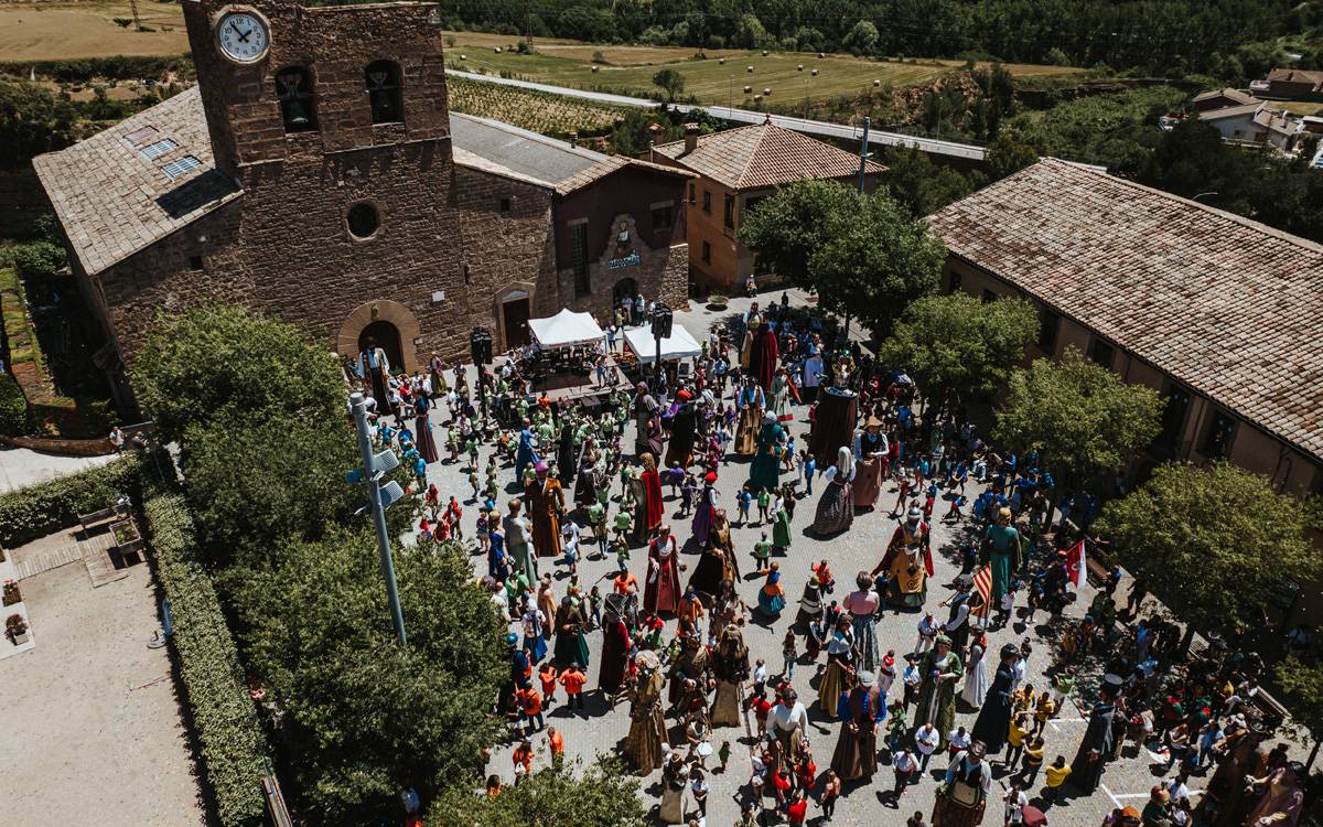 Balsareny celebrarà dissabte la XIV Trobada Gegantera amb l'aniversari d'en Joan i la Mariona