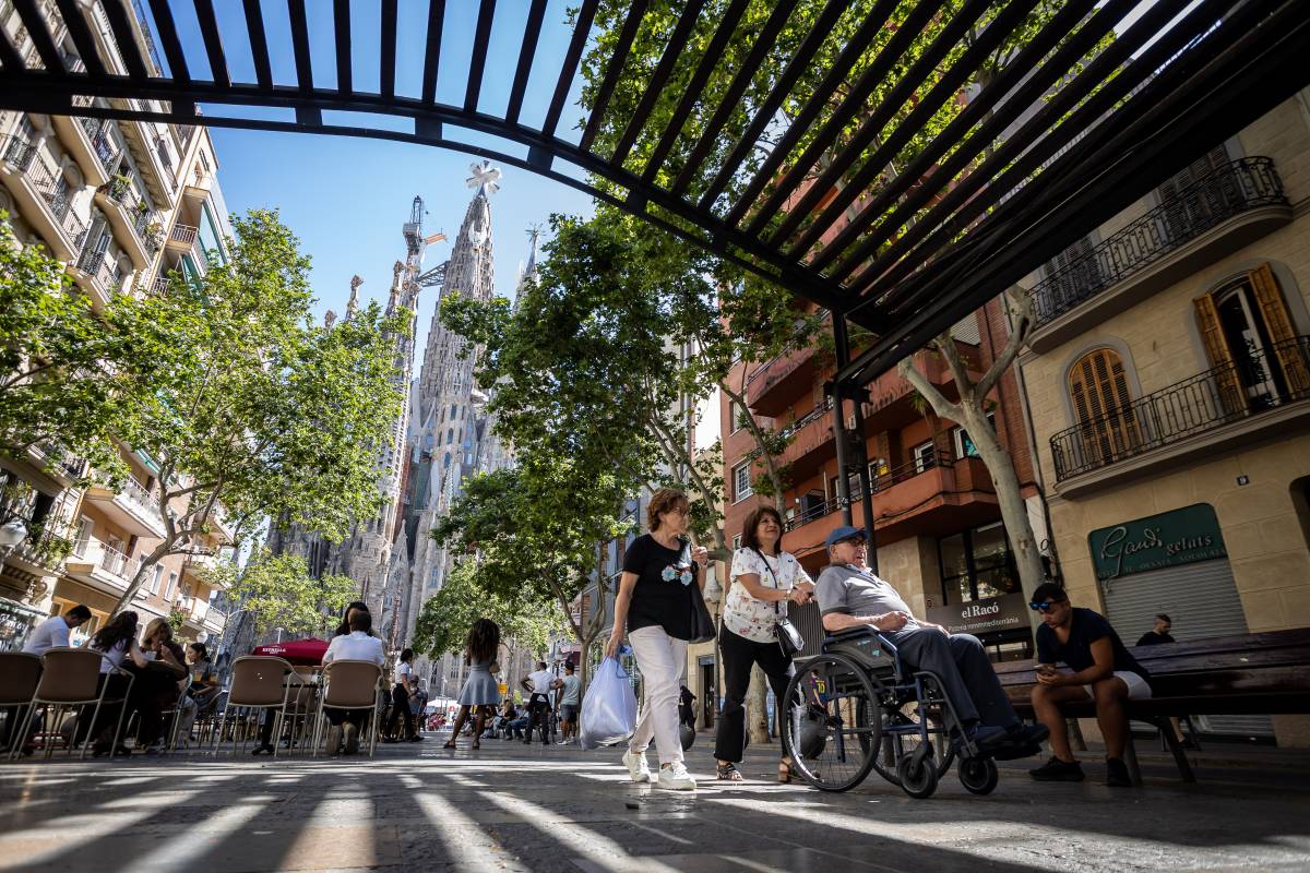 L'arribada del Papa esvera Barcelona