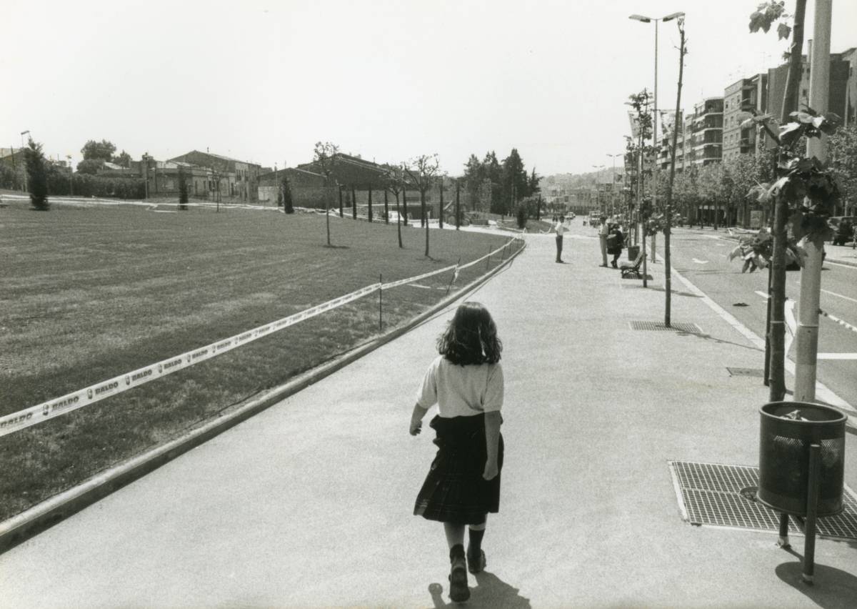 Parc dels Catalans 1995 - Ricard Domènech - Arxiu Diari de Terrassa Parc dels Catalans 1995