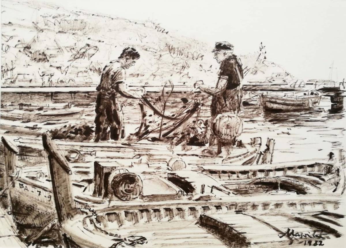 Obra del pintor Agustí Masvidal a Llançà - AGUSTÍ MASVIDAL Obra del pintor Agustí Masvidal a Llançà