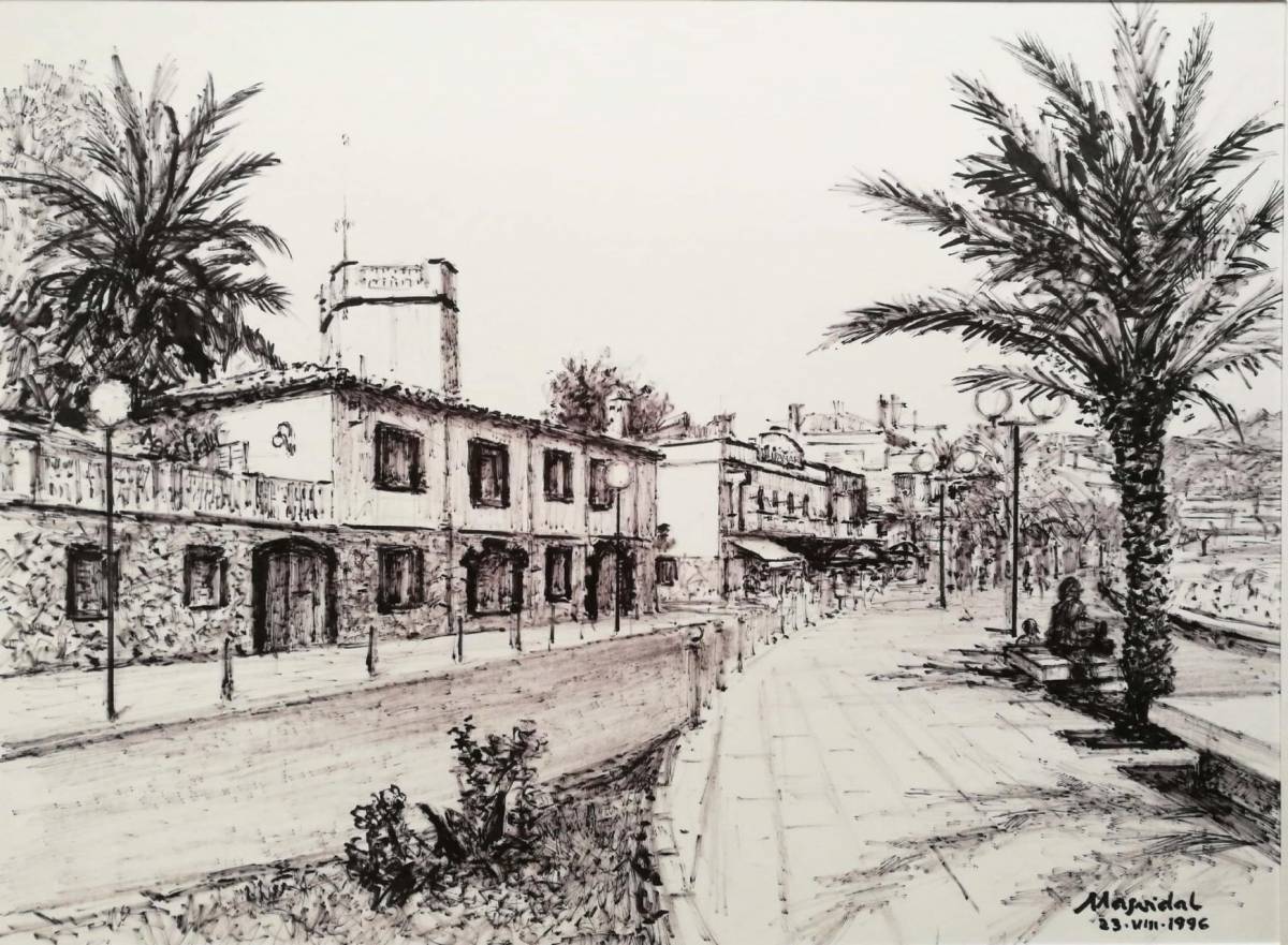 Obra del pintor Agustí Masvidal a Llançà - AGUSTÍ MASVIDAL Obra del pintor Agustí Masvidal a Llançà
