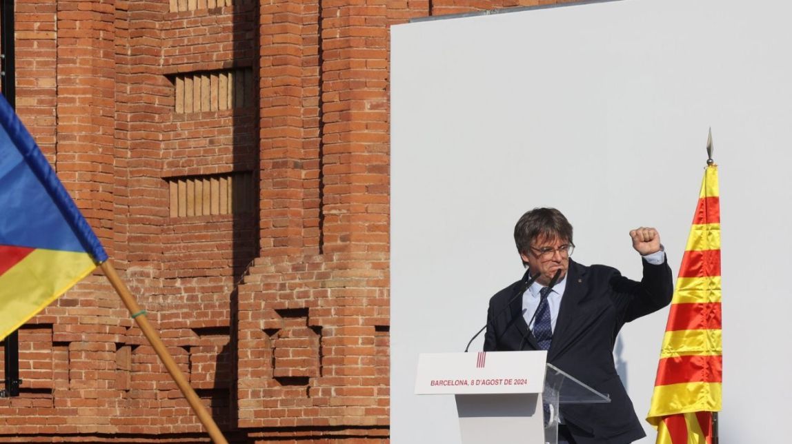 Aquest any hem après... Que Carles Puigdemont podia tornar fugaçment a Catalunya