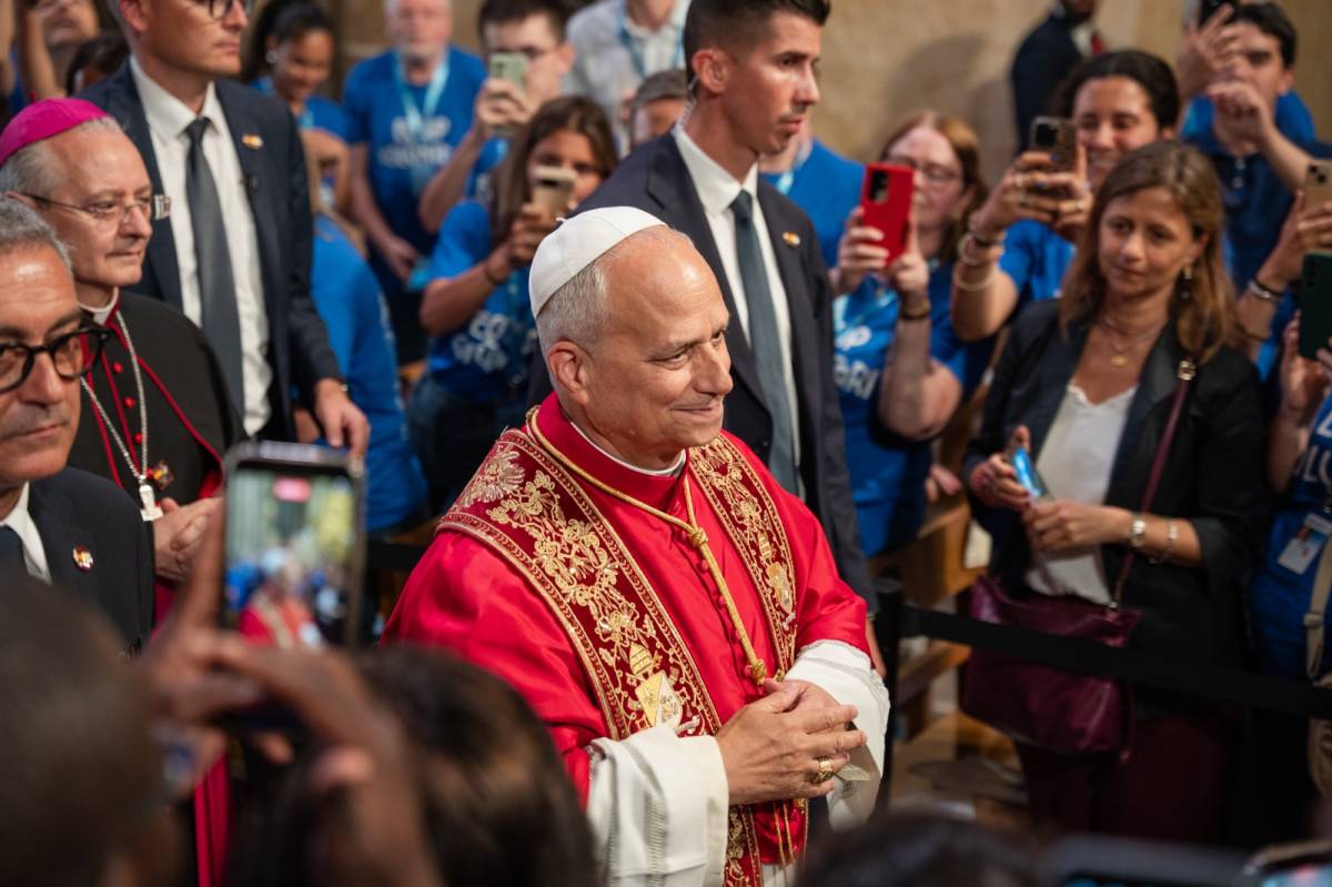 El Papa, en català des de la Catedral: «Cal construir harmonia més enllà de tota polarització»