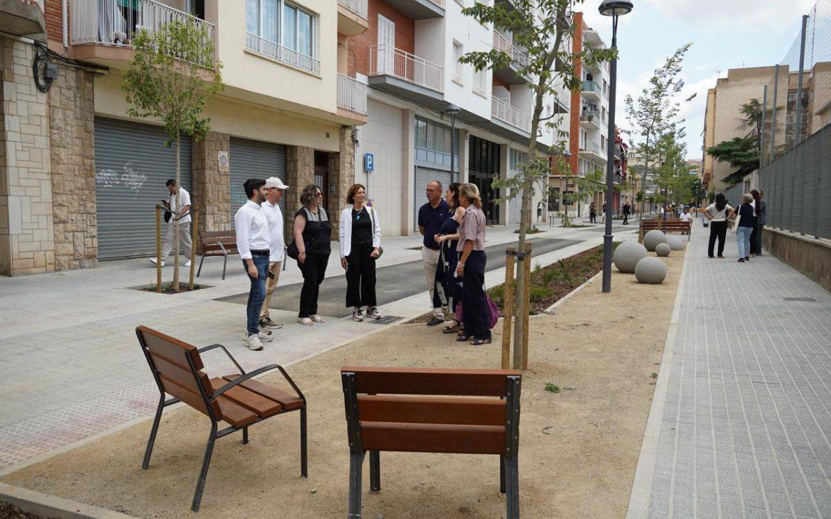 Reus inaugura la primera fase de les obres de remodelació del carrer del Doctor Ferran