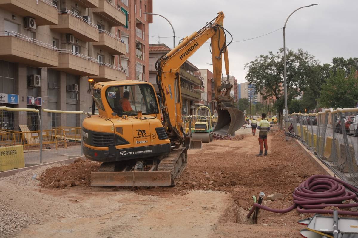 FOTOS | Nova fase d'obres de la ronda de Collsalarca: consulta quins carrers estan afectats