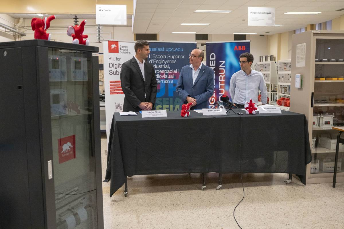 L'Eseiaat rep un simulador punter per aprendre com frenar apagades: 