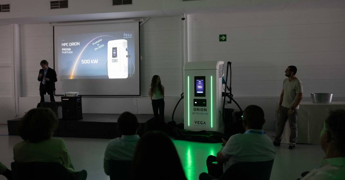 Vega Chargers presenta l'Orion 500 kW