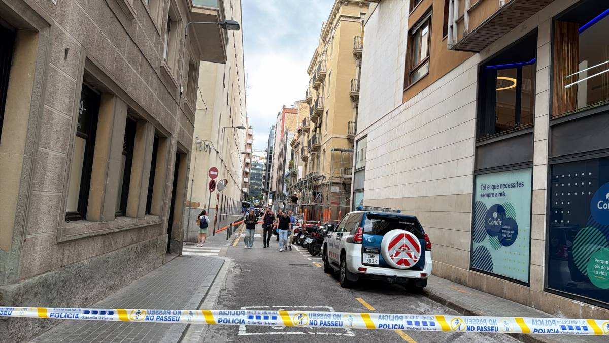 El carrer de la Granada del Penedès tallat a la Via Augusta - Cedida El carrer de la Granada del Penedès tallat a la Via Augusta