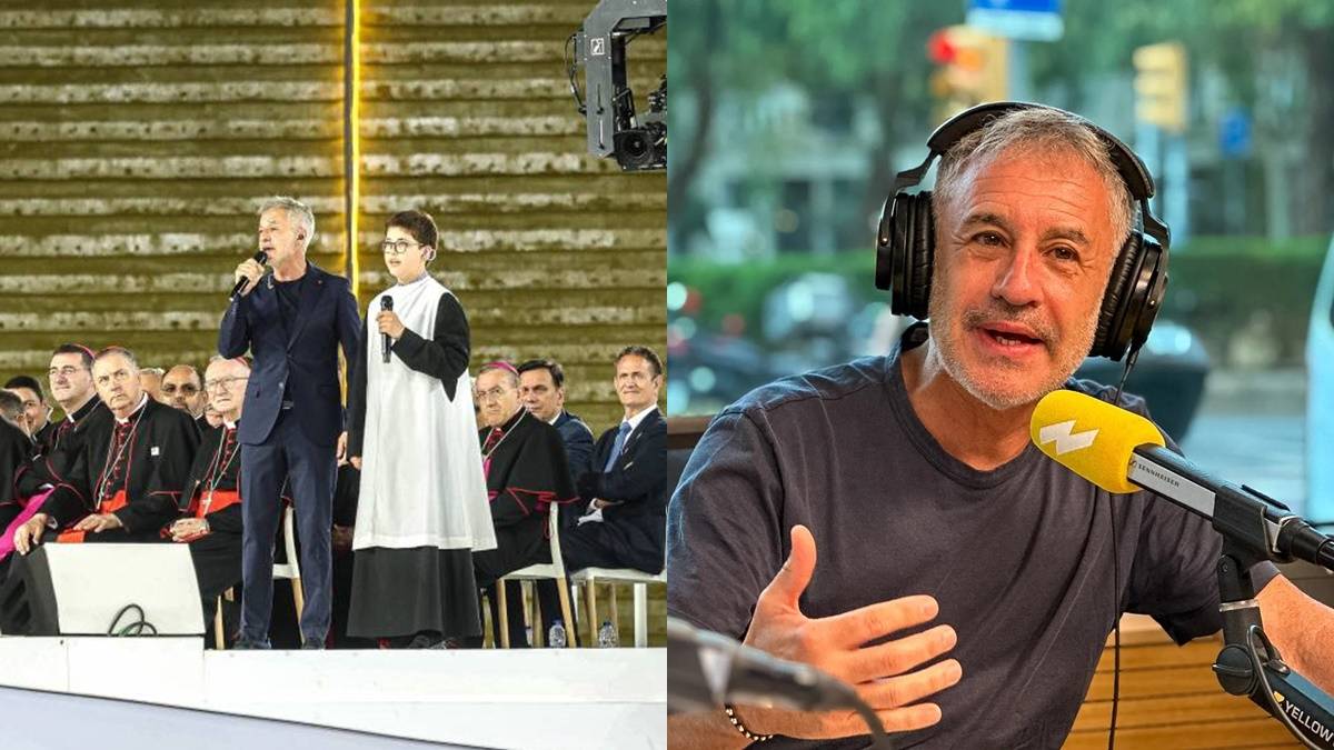 Sergio Dalma, emocionat a Catalunya Ràdio l'endemà de cantar per al Papa: «He dormit poc de tanta tensió d'ahir»