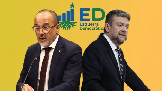 Campuzano i Álvaro formalitzaran Esquerra Democràtica en un acte a Barcelona