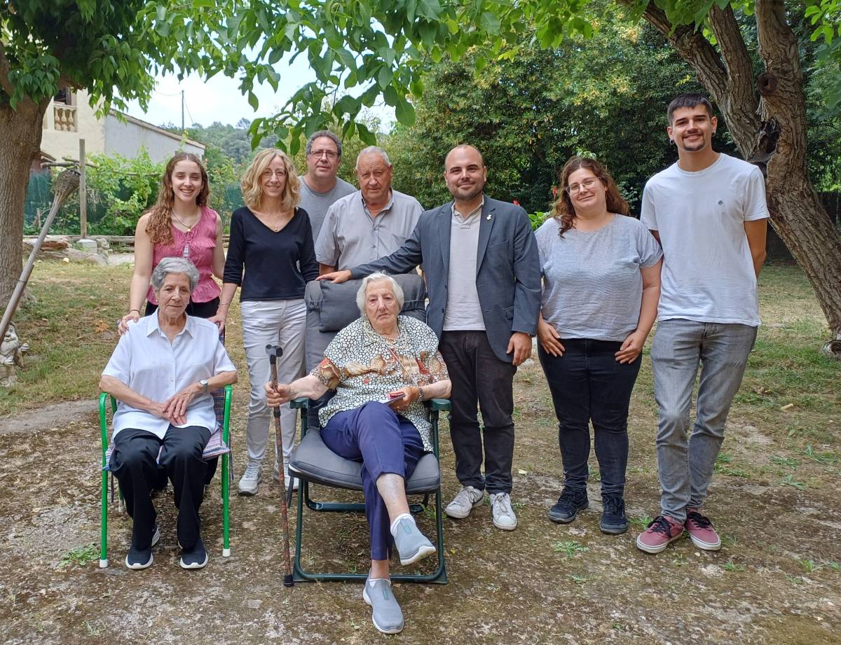 Dues dones montsenyenques arriben als 100 anys aquest juny