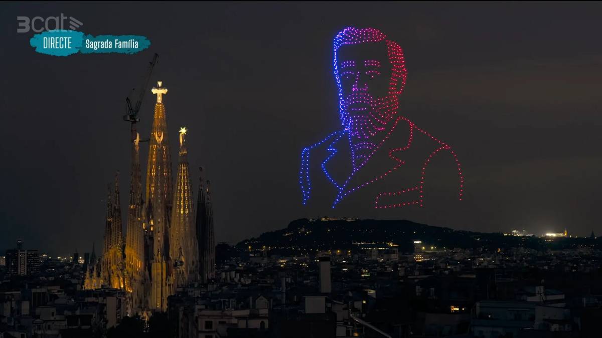 TV3 arrasa amb la programació especial de la benedicció de la torre de Jesús de la Sagrada Família