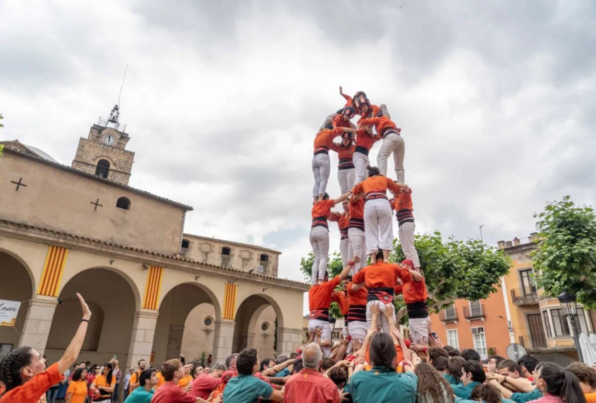 Els castellers de la Selva visitaran el Montseny gironí
