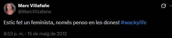 Una publicació de Marc Villafañé a X - Una publicació de Marc Villafañé a X