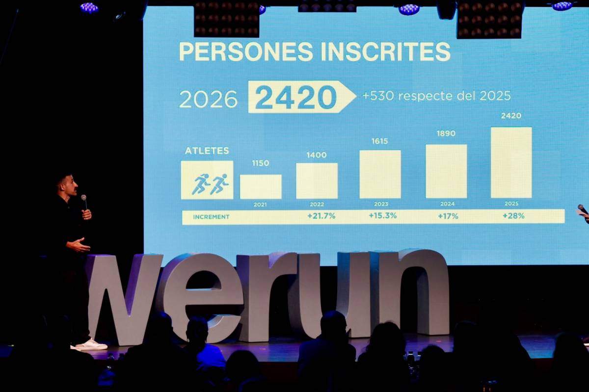Aleix Ribell, president de We Run - JUANMA PELÁEZ Aleix Ribell, president de We Run