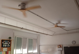 La temperatura a partir de la qual els ventiladors de sostre deixen de ser efectius, segons un biòleg