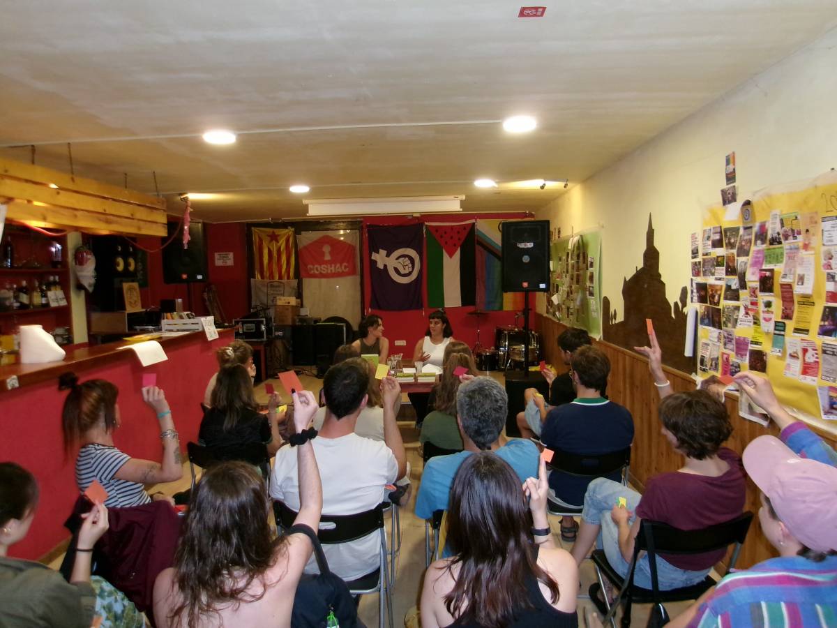 La presentació va tenir lloc al Casal La Fura - Ramon Estany 