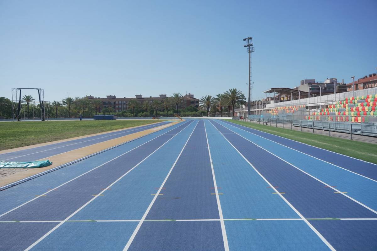 Barberà estrena la nova pista d'atletisme: 