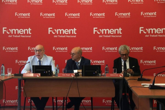 Foment veu «impossible» tenir salaris alts si no millora la productivitat: «Cal un entorn favorable»