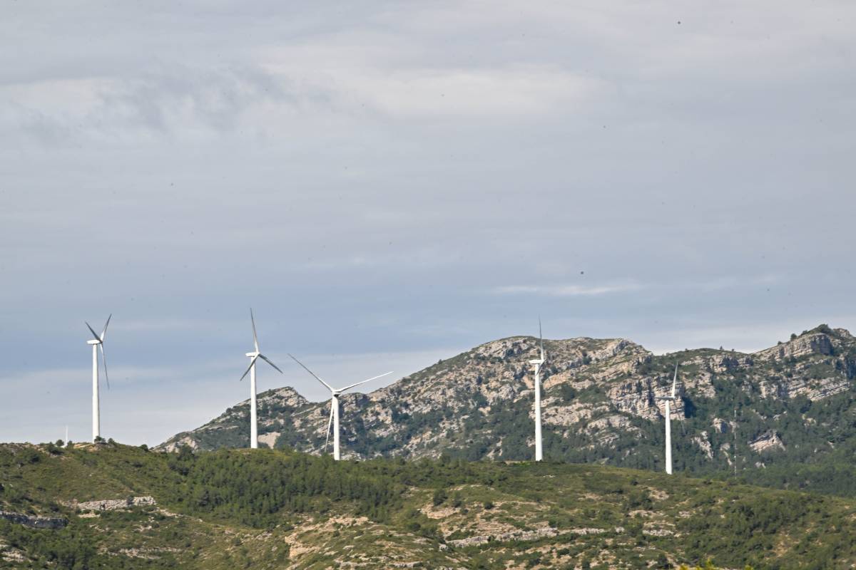 El parc eòlic de Colladetes és el primer de Catalunya que s`ha repotenciat - Cedida pel Departament de Territori El parc eòlic de Colladetes és el primer de Catalunya que s`ha repotenciat