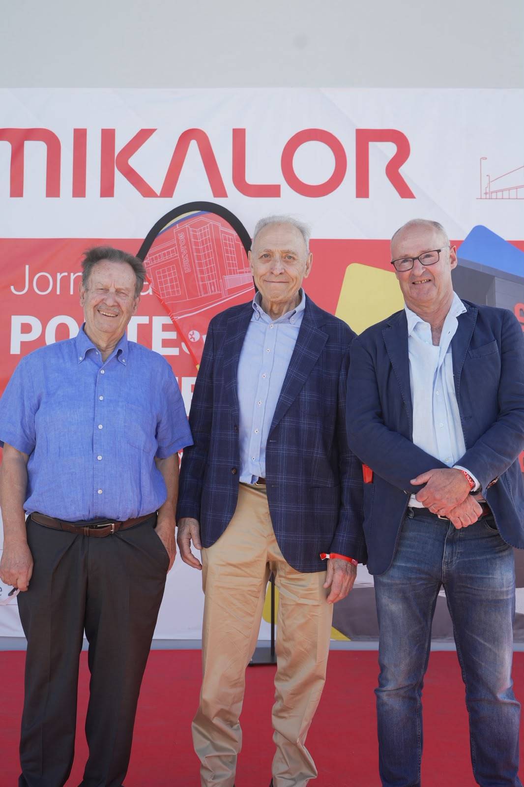 D`esquerra a dreta Eduard Balcell, Josep Maria Montaner i Carlos Garriga, membres de la segona generació de Grupo Mikalo - D. CHAO D`esquerra a dreta Eduard Balcell, Josep Maria Montaner i Carlos Garriga, membres de la segona generació de Grupo Mikalo