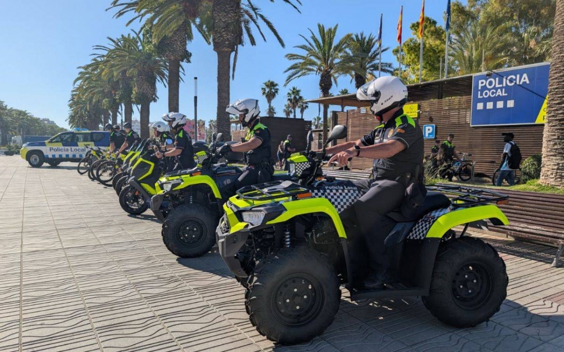 Salou reforça la seguretat a les platges del municipi: 25 punts de vigilància i 24 agents de policia