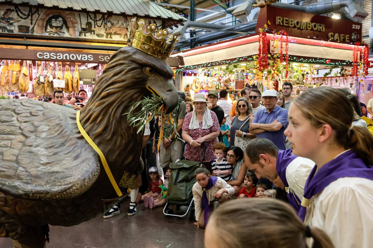 FOTOS | L'Àliga de Terrassa celebra la seva diada al Centre