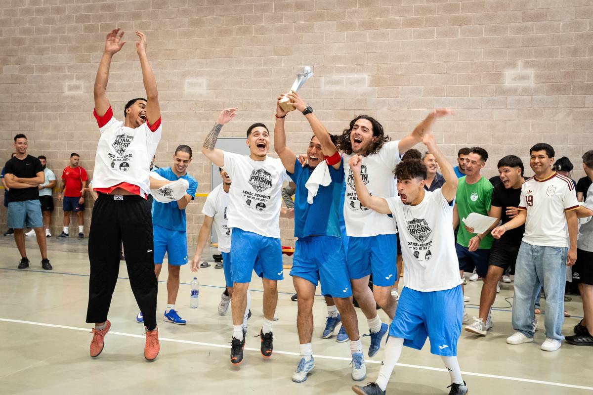 La Prison League, una «festa de la normalitat» al Centre Penitenciari de Joves