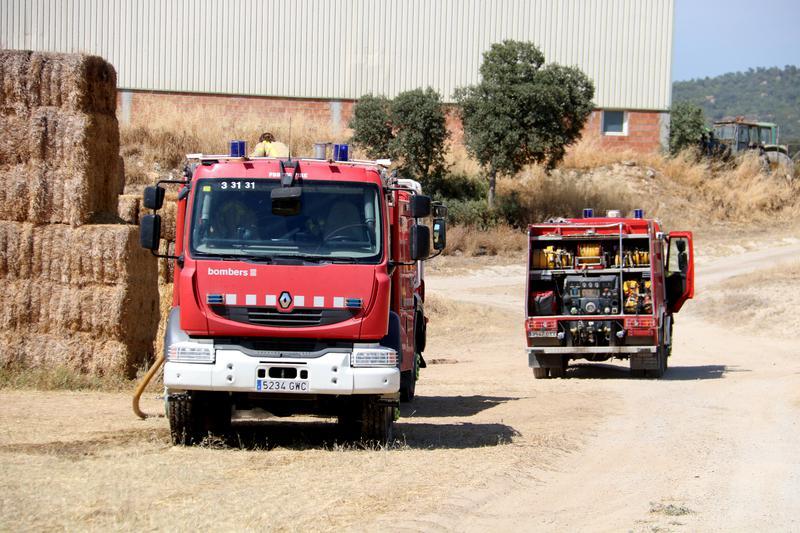 Nou comarques en alerta per risc molt alt d'incendi