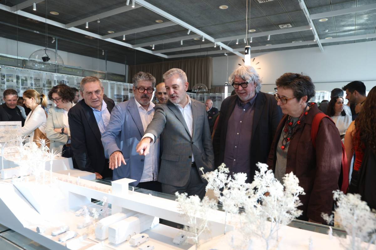 Inauguració de l`exposició «Futur immediat» - Cedida per l`AMB Inauguració de l`exposició «Futur immediat»