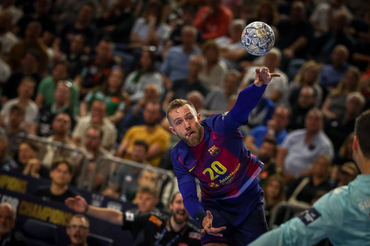 Aleix Gómez fa història i Dani Fernández s'estrena a la primera: el Barça guanya la seva tretzena Champions d'handbol