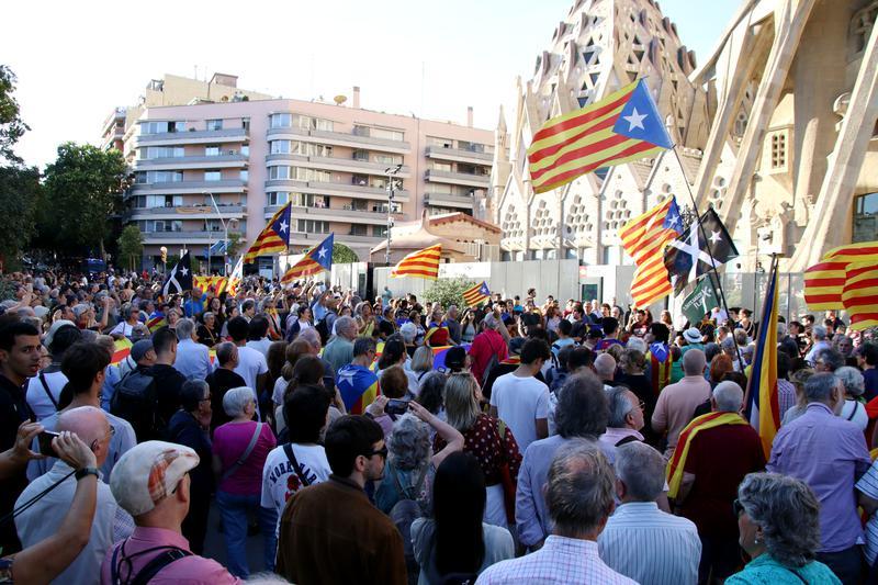 Els cantaires expulsats de la Sagrada Família durant la visita del Papa actuaran per la Diada