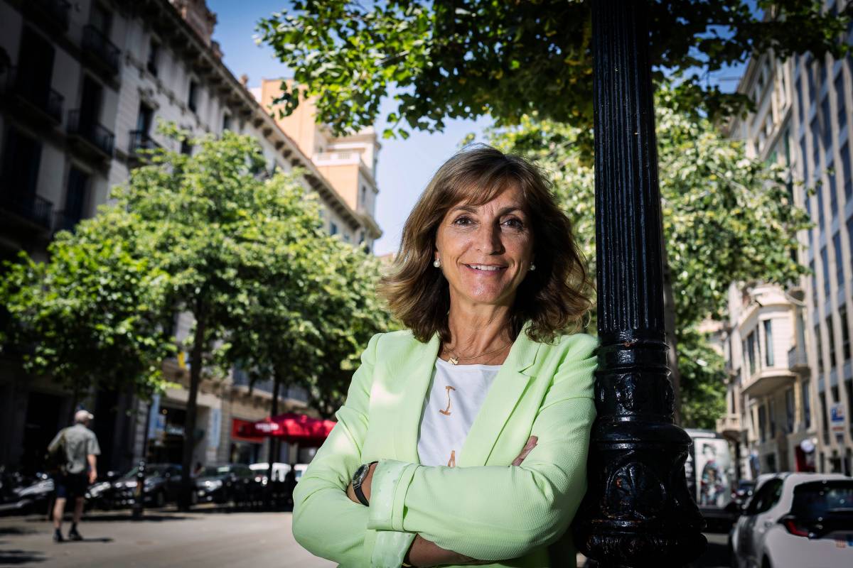 Glòria Freixa fotografiada aquesta setmana a Barcelona - Hugo Fernández