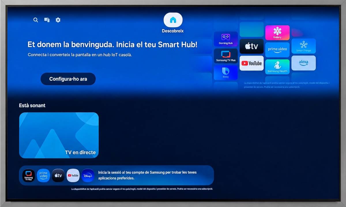 La marca de televisors més venuda al món incorpora el català